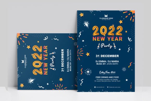 Celebrate the New Year: A Flyer Template for Your 2023 Campaign