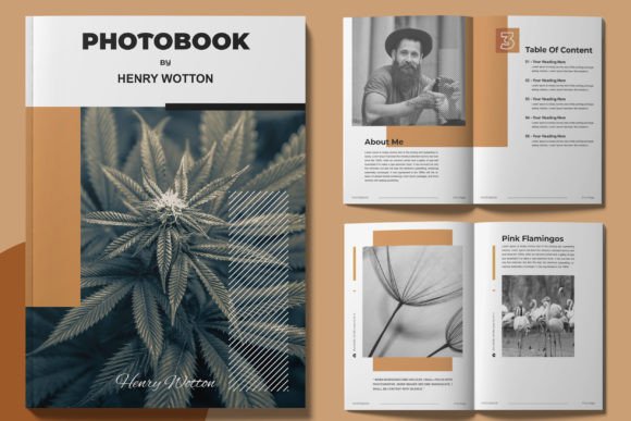Craft Your Story: The Photo Book Magazine Template Layout
