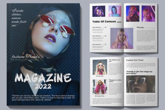 Crafting Visual Stories: The Art of Magazine Layout
