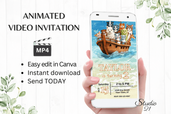 Create a Wild Celebration with a Digital Jungle Safari Invite