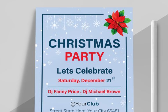Deck the Halls of Design with a Festive Christmas Flyer Template