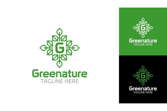Green Nature Logo: Versatile Design for Modern Brands