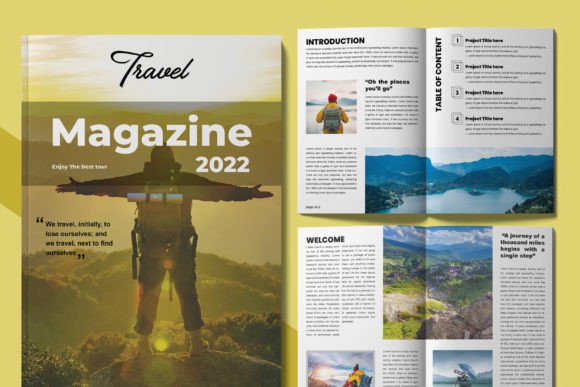 Travel Magazine Design 2022: A Polished Template for Modern Storytelling