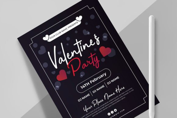 Valentine Party Flyer Template: The Key to a Packed House